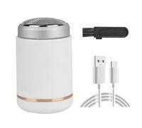 Teksome Rasoio Elettrico Portatile - Tagliabarba Ricaricabile Con Testina Regolabile | Macchine di Rasatura Impermeabile per Cura Facciali Uomo per Nonno Marito Figlio