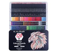 Teksome Set di matite da disegno | 120 matite colorate con pigmenti lisci | Matite colorate a base di olio con nucleo morbido Matite colorate professionali per artisti, illustratori, studenti