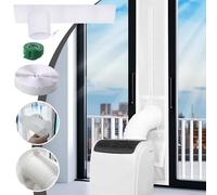 Teksome Sigillo della finestra per condizionatore d'aria portatile, condizionatore d'aria Sigillo finestra - della AC regolabile | Progettazione del design del cofanetto Prodotti a