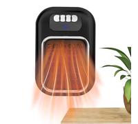 Teksome Termoconvettore Intelligente | Termoconvettore Portatile A Parete | Stufa Elettrica con Telecomando Silenziosa per Camera da Letto Bagno Cucina Ufficio