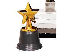 Teksome Trofeo Stella,Trofei Stella d'oro - Trofei d'oro Trofeo Stella - Bomboniere con trofei per Bambini, per la vincita del torneo Coppa Trofeo, Trofeo, premi scolastici per Bambini