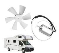 Teksome Ventola di Ventilazione per, Ventola di Scarico per, 12 V, con Albero a D, per, Ventilatore da Tetto per Scarico da soffitto, Bagno, per