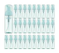 Tekson 30PCS Soap Foam Bottle 2 oz Empty Travel Foaming Lash Shampoo for Cleanser Dispenser Green