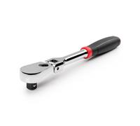 TEKTON 1/2 Inch Drive x 10-1/2 Inch Flex Head Comfort Grip Ratchet | S
