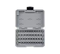 TEKTON 1/4 Inch Drive Hex, Torx, Phillips, Slotted, Square Bit Socket Set (44-Piece) | SHB90302