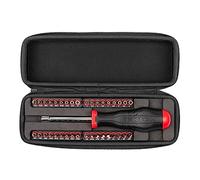 TEKTON 1/4 inch Security Bit Driver and Bit Set with Case, 37-Piece | DBH93102