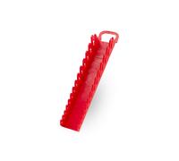 TEKTON 14-Tool Stubby Combination Wrench Holder (Red) | OWP21214 | Made in USA