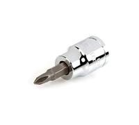 TEKTON 3/8" Drive x #1 Phillips Bit Socket | SHB11201