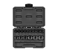 TEKTON 3/8 Inch Drive 12-Point Impact Socket Set, 15-Piece (1/4-1 in.) | SID91304