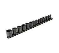 TEKTON 3/8 Inch Drive 6-Point Impact Socket Set, 15-Piece (1/4-1 in.) | SID91104