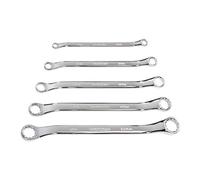 TEKTON 45-Degree Offset Box End Wrench Set, 5-Piece (1/4-13/16 in.) | WBE23005