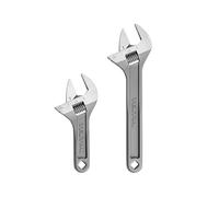TEKTON Adjustable Wrench Set, 2-Piece (6, 9 in.) - 1-1/2 in. Jaw Capacity | WSA90000