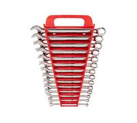 TEKTON Combination Wrench Set with Holder, 14-Piece (6-19 mm) | WCB92201
