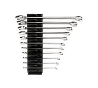 TEKTON Combination Wrench Set with Modular Wrench Organizer 11-Piece (1/4-3/4 in.) | WCB95101