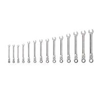 TEKTON Flex Head 12-Point Cricchetto Combinato Set 14 Pezzi (6-19 mm) | WRC95002