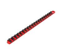 TEKTON Guida per bussole da 3/8" x 45,7 cm, 20 clip (rosso) | OSR13120 | Made in USA
