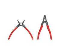 TEKTON PRR90014 - Set di pinze per anelli di fissaggio interni ed esterni, 12,7 cm, 2 pezzi (punte da 0,1 cm)