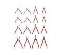TEKTON PRR90100 - Set di pinze per anelli di fissaggio interni ed esterni, 16 pezzi (punte da 0,037, 0,047, 0,070, 0,06 pollici)