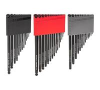 TEKTON Set chiavi a brugola e a stella KEY91002 – 41 pezzi con estremità sferica e supporto