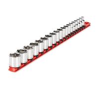 TEKTON SHD91110 - Set di chiavi a bussola a 6 punte da 3/8", 19 pezzi (6-24 mm)