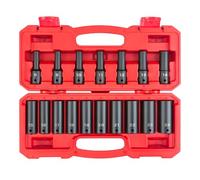 Tekton SID92329 Set di chiavi a bussola a 6 punte Impact da 1,2 cm, 17 pezzi (8-24 mm)
