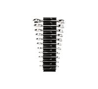TEKTON Stubby Combination Wrench Set with Modular Slotted Organizer, 11-Piece (14-34 in.) | WCB95401