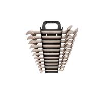 TEKTON WAE91204 - Set di chiavi a testa angolare con supporto, 11 pezzi (3/8-1") | WAE91204 | Made in USA