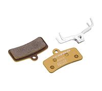 TEKTRO 4717592006414, Pastiglie Freno Q10YS-sinterizzate a 4 pistoncini-Coppia-Gialle Unisex Adulto, Standard