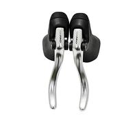 TEKTRO RL340 Brake Lever Set Road Bike 23,8 mm & 24,2 mm Rubber Hood Brake,Silver, MH2720