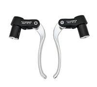 Tektro RX 4.1 Time Trial/TT/Triathlon Bar End Aero Brake Lever Set, Silver, MH1853