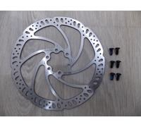 Tektro TR180-24 Disco Rotor 6 Fori Nuovo 164Grammi 180mm 7"