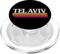 Tel Aviv Israele Retro Graphic PopSockets PopGrip per MagSafe