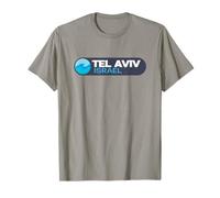 TEL Aviv Logo Emblema - TEL Aviv Israele Maglietta