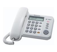 Panasonic KX-TS580EX1 Identificatore di chiamata Bianco
