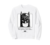 TEL père TEL fils Batman Ritratto Iconic Duo Felpa