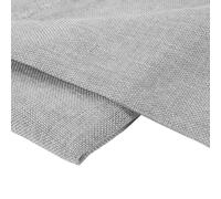 Tela Acustica,Panno Altoparlante 1.46x0.5m Tessuto di lino antipolvere Copertura in rete for altoparlanti Panno tinta unita Divano Sfondo(Black)