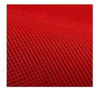 Tela Acustica,Panno Altoparlante Tessuti a rete for altoparlanti cassa di risonanza stereo spessa traspirante 155 cm larghezza 185 g/M2 2 mm spessore(Red,50cmX150cm)