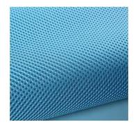 Tela Acustica,Panno Altoparlante Tessuti a rete for altoparlanti cassa di risonanza stereo spessa traspirante 155 cm larghezza 185 g/M2 2 mm spessore(SkyBlue,100cmX150cm)