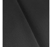 Tela Aida-Stern 100% cotone | 14 ct. - 5,4 punti/cm | Ideale per Schemi Punto Croce (55X50 Nero)