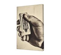 Tela artistica da parete per soggiorno, decorazione da parete, opera d'arte moderna, immagini da appendere, stampe su tela, vintage, concettuale, mano di poker, arte estetica da parete per camera da