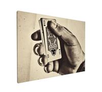 Tela artistica da parete per soggiorno, decorazione da parete, opera d'arte moderna, immagini da appendere, stampe su tela, vintage, concettuale, mano di poker, arte estetica da parete per camera da