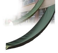 Tela cerata resistente del trasporto con il trasportatore di movimentazione del materiale degli occhielli 2x8m per lo scarico di merci di alta quota nella copertura verde durevole del magazzino