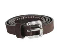 Tela - Cintura in Tela Marrone Borchiata - - Accessories - Donna - Marrone - M