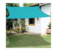 Tela da Ombra 2x3m da Sole Vela tonalità Impermeabile rettangolo Solare a Telaio da da Sole con Corda Gratuita per la Spiaggia da Patio da Giardino Gazebo, Varie Dimensioni - Blu del Lago