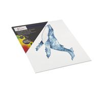Tela da pittura 30 × 30 cm in cotone per colori acrilici e a olio