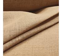 Tela di Juta in Fibra Naturale Lux Tessuto Hessian Burlap Altezza 140 cm Venduto al Mezzo Metro - qualità Lux - per arredo shabby runner sacchi vasetti