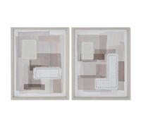 E_0002_S3057746 Home Esprit Tela Home ESPRIT Beige Grigio Astratto Moderno 40 x