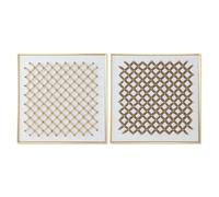Tela Home ESPRIT polistirene Tela 100 x 3,5 x 100 cm