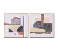 Tela Home ESPRIT polistirene Tela 62,5 x 2,8 x 62,5 cm