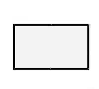 Tela per cinema all'aperto, proiezione ad alta risoluzione, tessuto in poliestere resistente, compatibile con proiettori, facile da trasportare, per sale conferenze ed eventi all'aperto (100 inch 16:9